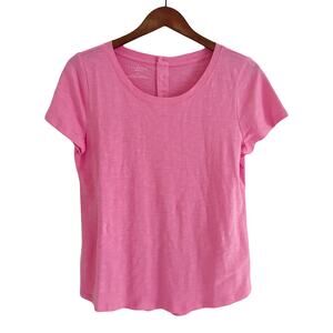 Talbots Pink T-Shirt Sz M Petite